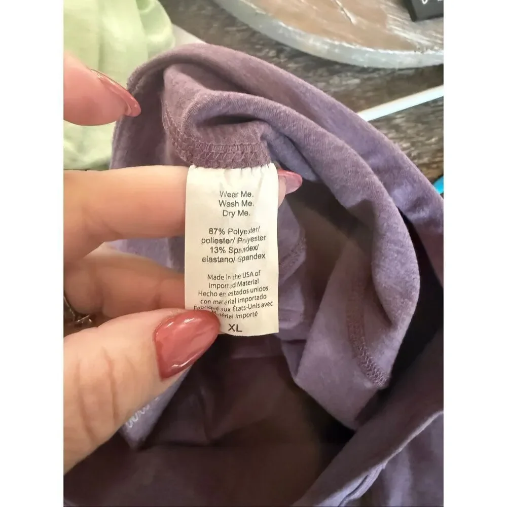 Beyond Yoga X Peloton Muted Plum 7/8 Leggings sz X NWOT